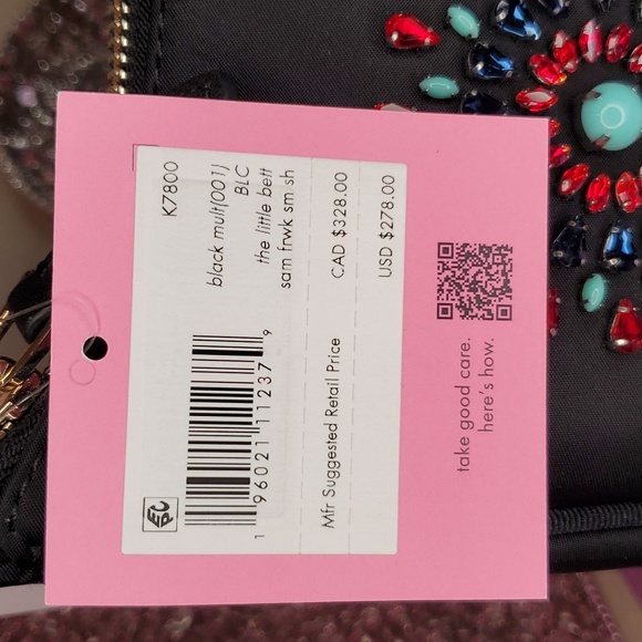 🎉HP🎉 Kate Spade ❤️♠️NWT♠️❤️ Bejeweled Evening Shoulder Purse!❤️♠️❤️♠️❤️♠️ - Picture 14 of 16